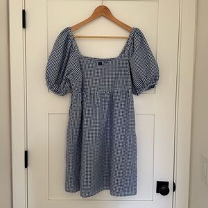 Old Navy gingham dress size small